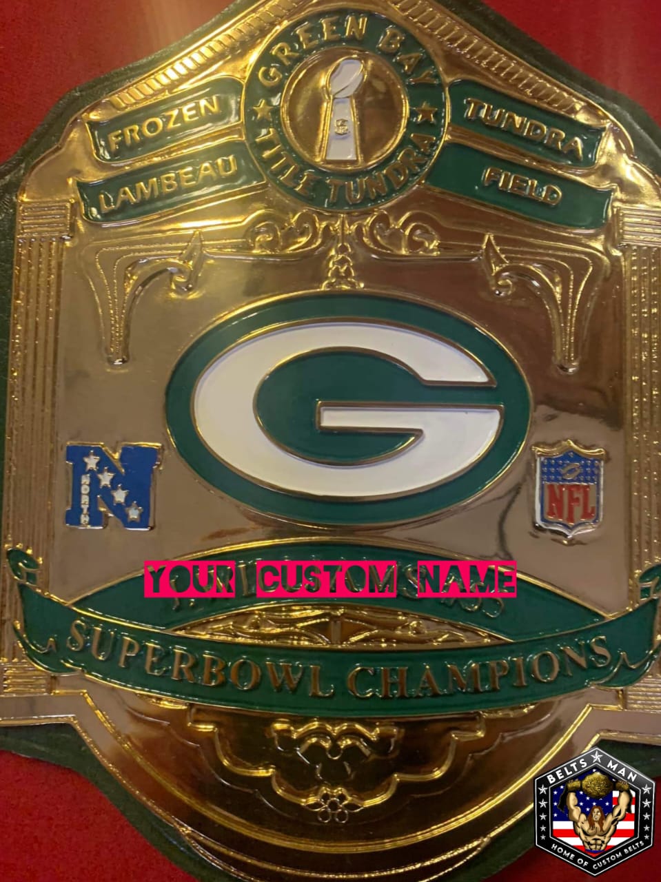 Green Bay Packers Championship Belt